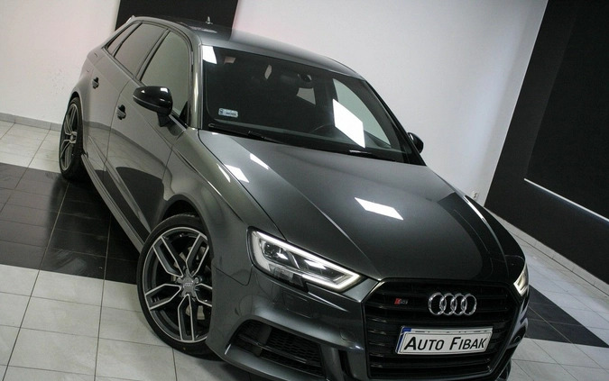 Audi S3 cena 119900 przebieg: 129000, rok produkcji 2017 z Krzanowice małe 407